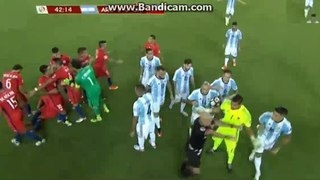 Marcos Rojo Red Card HD - Argentina 0-0 Chile - Copa America Centenario - 27.06.2016 HD