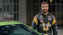 James Hinchcliffe for Honda - awkward