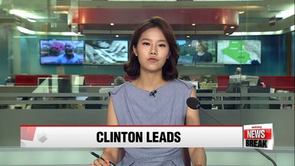 Clinton holds double-digit lead over Trump for first time since last fall