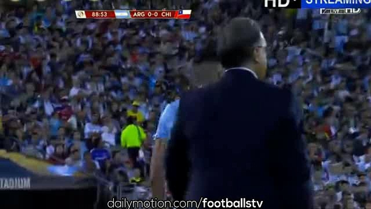 Lionel Messi Amazing Goal HD - Argentina 1-0 Chile - Copa America Final - 27/06/2016