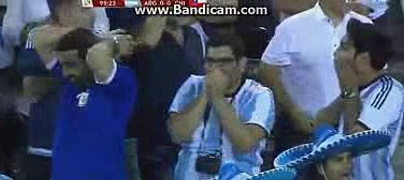 Claudio Bravo Incredible Save - Argentina vs Chile | Copa America FINAL | 26-06-2016