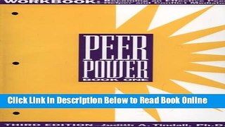 Read Peer Power, Book One: Workbook: Becoming an Effective Peer Helper and Conflict Mediator (Book