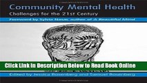 Download Community Mental Health: Challenges for the 21st Century  PDF Free