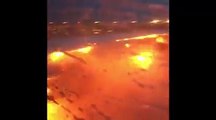 Singapore Airlines Boeing 777-300ER On fire