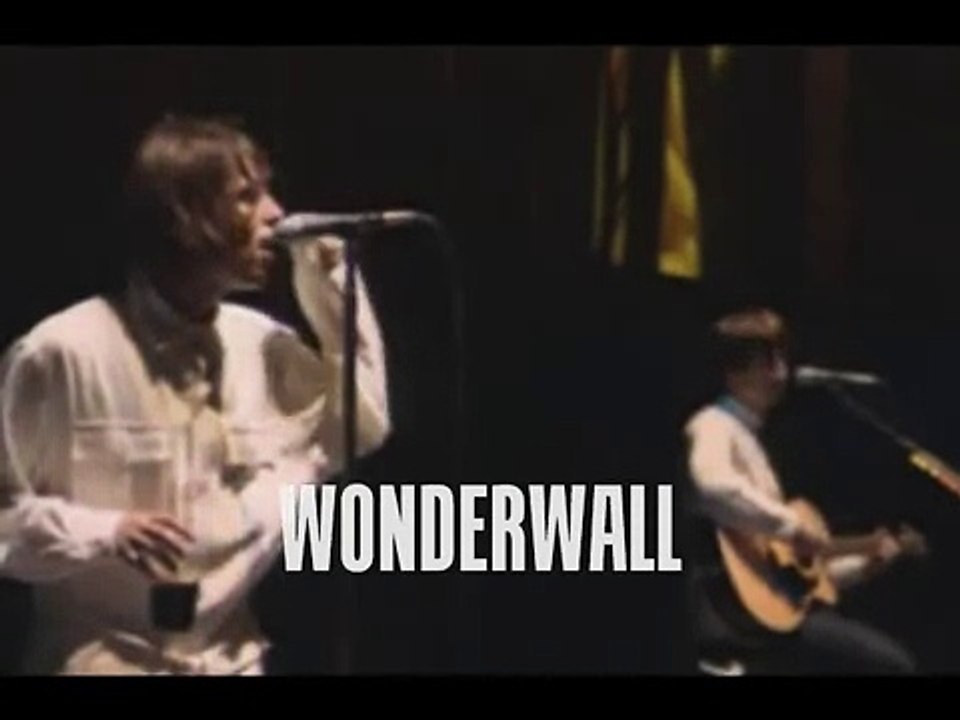 (Oasis - Wonderwall - Knebworth Park -10 August 1996 / Frist Night)