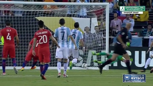 Argentina vs. Chile - Copa America Centenario - 26.06.2016 HD Highlights 120 min