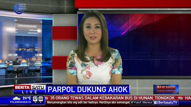 Partai Nasdem Total Dukung Ahok di Pilgub DKI