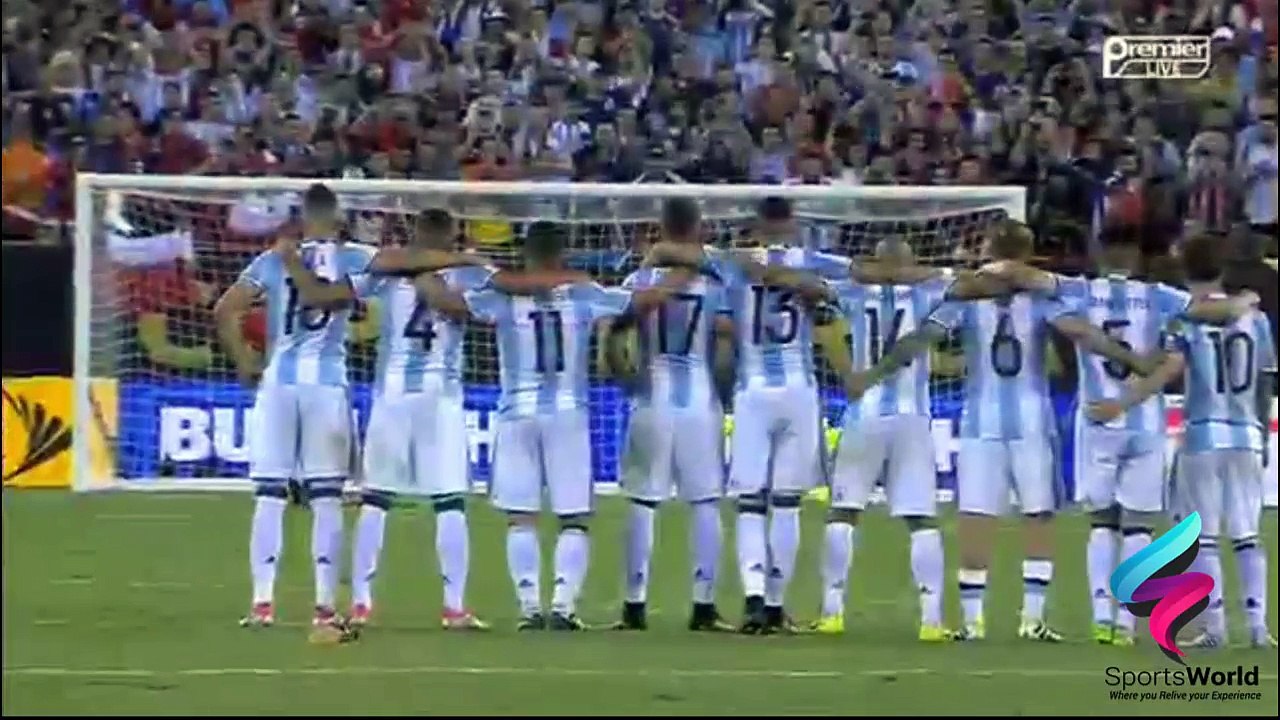Argentina vs Chile    Penalties 2016