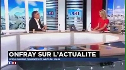 Michel Onfray ose dire sa vérité sur les attentats de novembre en Direct sur un plateau , sans être coupé.