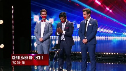 Gentlemen Of Deceit's Hilarious Magic Show On Australia's Got Talent