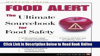 Read Food Alert!: The Ultimate Sourcebook for Food Safety  Ebook Free