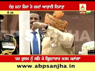 69th Independence Day: Full speech of PM from Red Fort