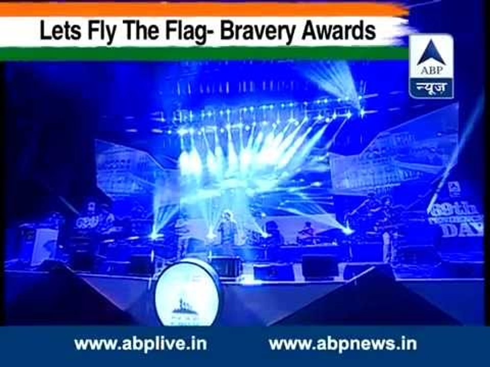 ABP NEWS Lets Fly The Flag: Kailash Kher rocking