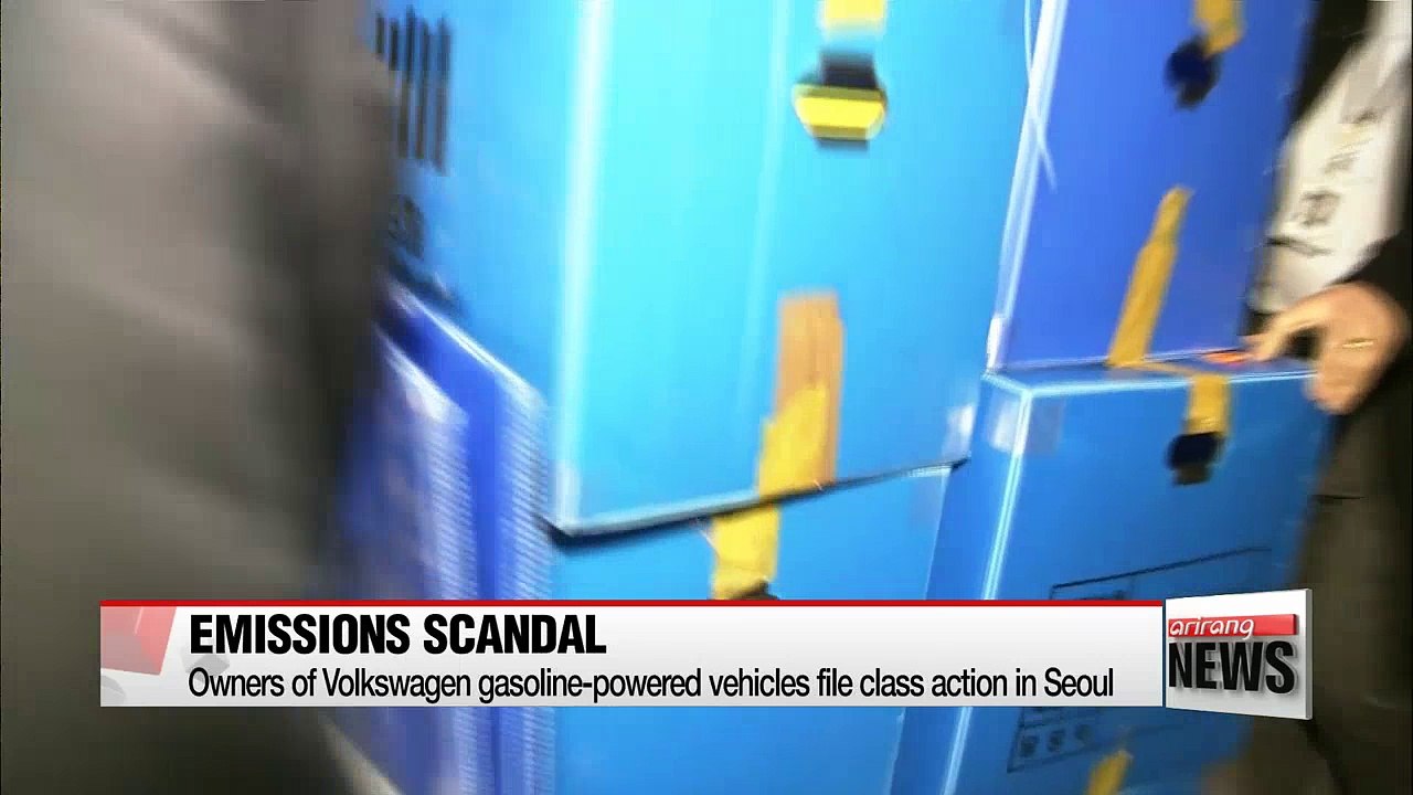 Owners of Volkswagen gasoline-powered vehicles file class action in Seoul
