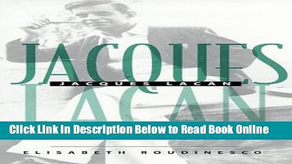 Read Jacques Lacan  Ebook Free