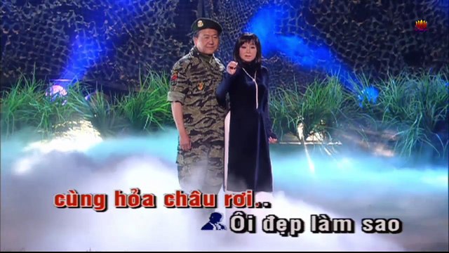 Karaoke Những Đóm Mắt Hỏa Châu - Trung Chỉnh & Hoàng Oanh