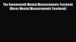 PDF The Seventeenth Mental Measurements Yearbook (Buros Mental Measurements Yearbook)  Read