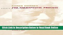 Download The Therapeutic Process: Essays and Lectures  Ebook Free