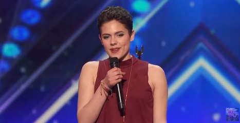 Calysta Bevier Teen Cancer Survivor Gets Simon Cowell's Golden Buzzer America's Got Talent 2016