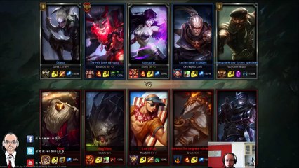 LoL HD Fr - Thresh Supp carry la game #2