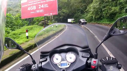 Motovlog Indonesia Bule Doyan Motor Bali Gitgit Waterfall, Lake Bratan, Benelli Zafferano 250 cc