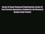 Download Series 87 Exam Flashcard Study System: Series 87 Test Practice Questions & Review