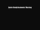 Read Book Quick-Study Academic/ Nursing E-Book Free