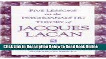 Download Five Lessons Psychoan. Theory J Lacan (Suny Series, Psychoanalysis   Culture)  Ebook Free
