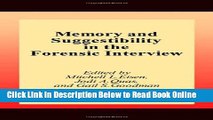 Download Memory and Suggestibility in the Forensic Interview (Personality and Clinical