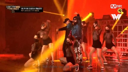 [VIETSUB]Team Zion.T & Kush ft. Song Minho - Machine Gun  @SMTM5 (+19) [OAO Subteam]