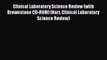 Read Book Clinical Laboratory Science Review (with Brownstone CD-ROM) (Harr Clinical Laboratory
