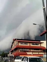 Beaufort, Sabah dilanda 'ombak besar', 'puting beliung'