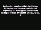 Read New Frontiers in Applied Artificial Intelligence: 21st International Conference on Industrial