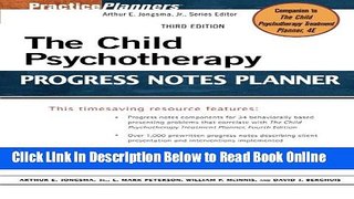 Download The Child Psychotherapy Progress Notes Planner  Ebook Online