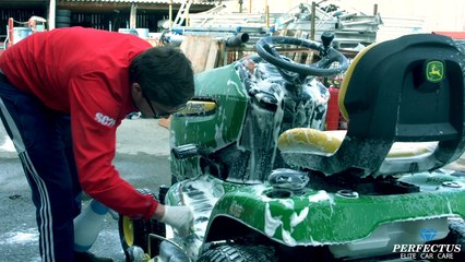 Riding Lawn Mower Detailing