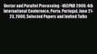 Read Vector and Parallel Processing - VECPAR 2000: 4th International Conference Porto Portugal