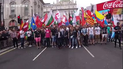 Sadiq Khan takes selfie at London Pride