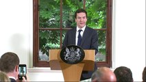 Osborne speaks for the first time since referendum