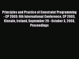 Read Principles and Practice of Constraint Programming - CP 2003: 9th International Conference