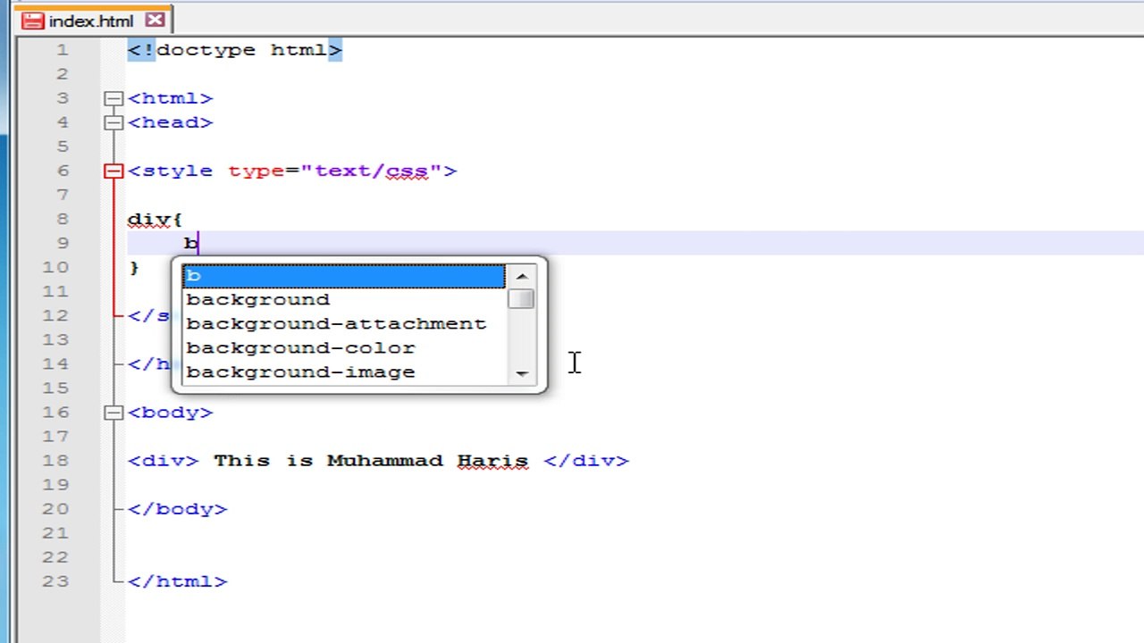 HTML CSS Intro to Div Part 30