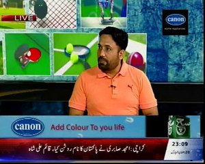 Sports journalist Waseem Qadri analysis on Pakistan Tour to England at SUCH TV Show Play Field 25June16 Part01