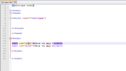TML CSS Intro to ID Part 32