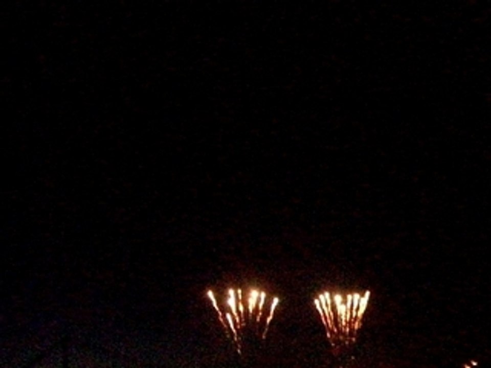 feu d artifice !