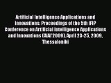 Read Artificial Intelligence and Computational Intelligence: International Conference AICI