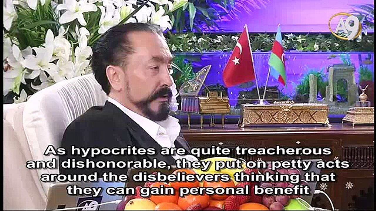 Hypocrites try to look capable and clever around the irreligious, and incompetent around the believers