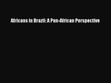 Read Africans in Brazil: A Pan-African Perspective Ebook Free