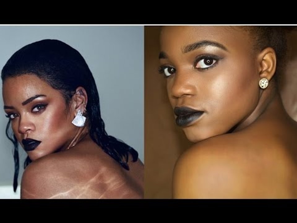 Rihanna Inspired Makeup Tutorial