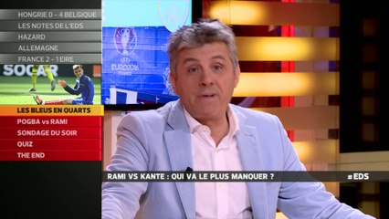 E21 - L'Equipe du soir - Extrait : Rami vs Kante, qui va manquer le plus ?