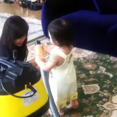 Video Lucu Arsy Addara Mau Tangkap Lalat Pakai Vacuum Cleaner l Anang Hermansyah & Ashanty