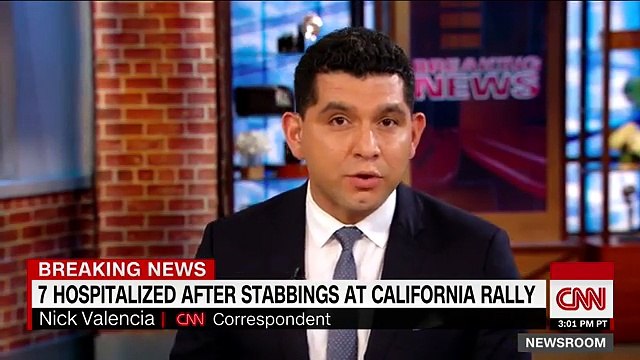 Protesters and white nationalists brawl in California